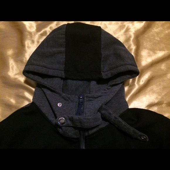 Slim Fit Black and Grey jacket - Picture 2 of 3